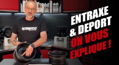 LES ENTRAXES ET LES DÉPORTS DES JANTES