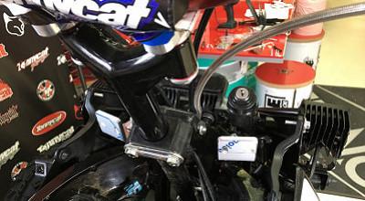 TUTORIEL VIDEO : Montage d'une colonne de direction renforcée sur un quad