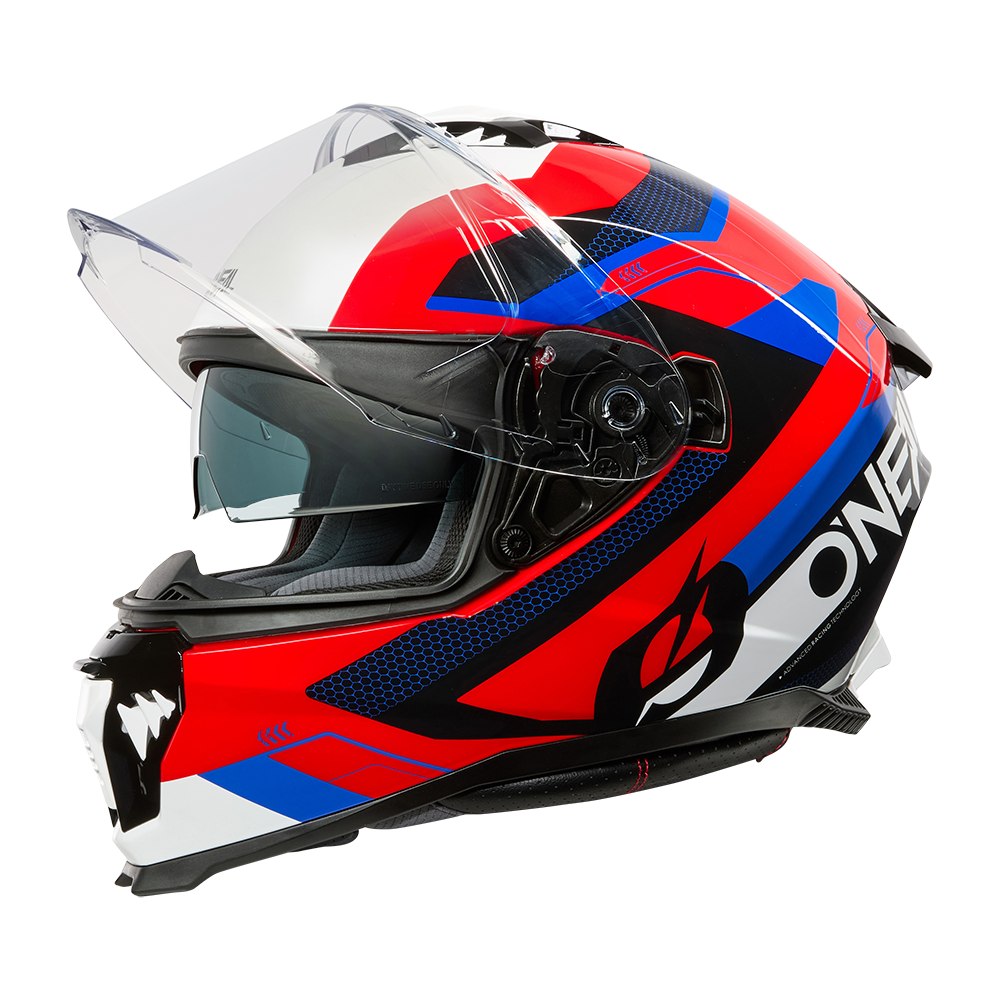 CASQUE ONEAL CHALLENGER EXO NOIR BLANC ROUGE BLEU