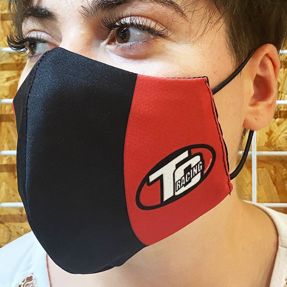 MASQUE DE PROTECTION TC-RACING ROUGE