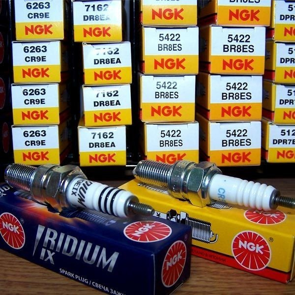Kit De 2 Bougies NGK BR8HIX Iridium - Filetage Court 14mm Pour Moteurs | Bougies Haute Performance Iridium