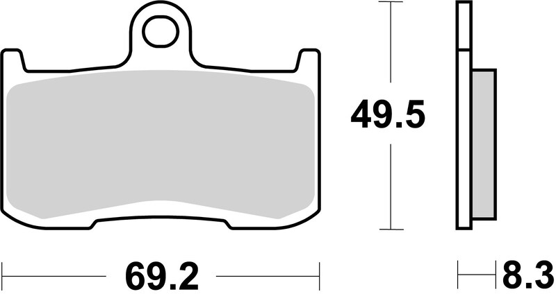 Plaquettes De Frein Avant Brembo Carbone Céramique Pour Kawasaki Z750 2011-2012 - Neuf, Garantie 2 Ans