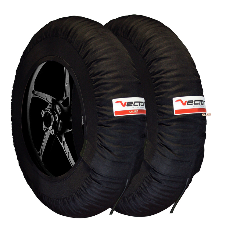 Couvertures Chauffantes VECTOR Smart Autorégulées 80 ºC - 110/120-17 - MOTO3 - 125GP