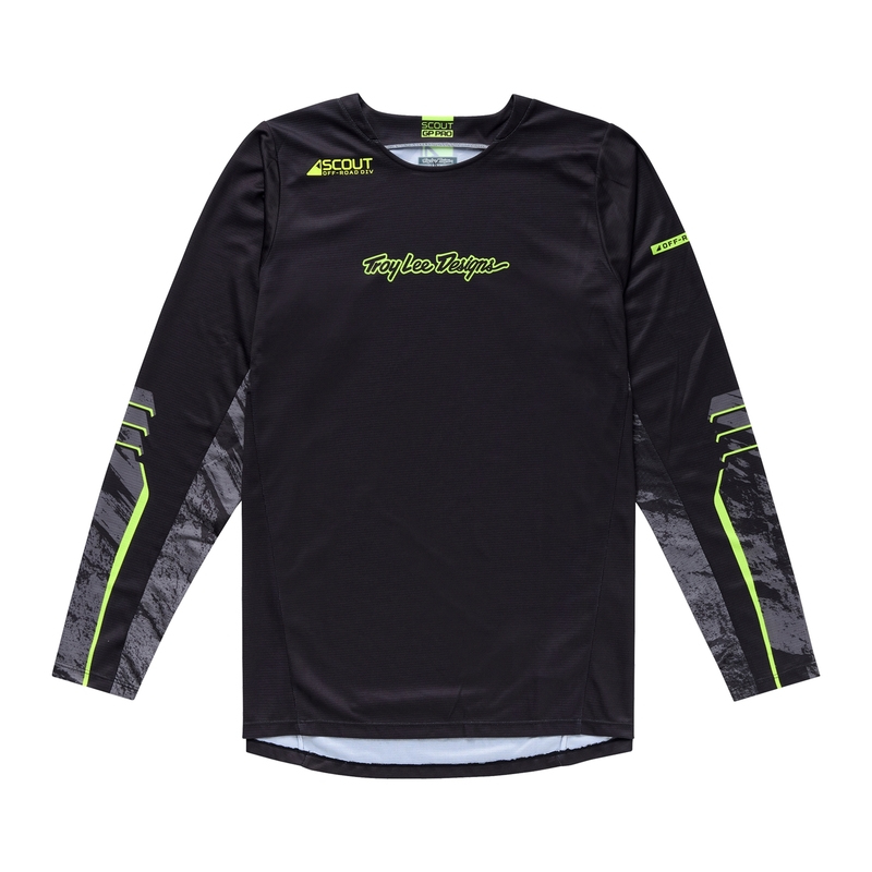 Maillot TROY LEE DESIGNS Scout GP Pro Slab - noir