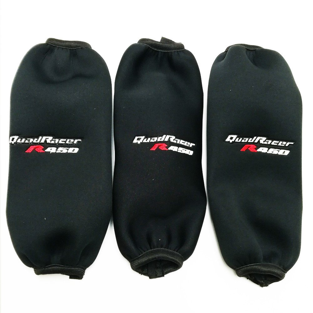 Housses d'amortisseur noires SUZUKI pour LTR450