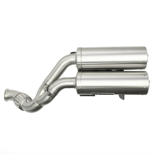 Ligne D'échappement Complète Pour Ford Maverick I 2.7 TD 4x4 LWB - Acier Aluminé