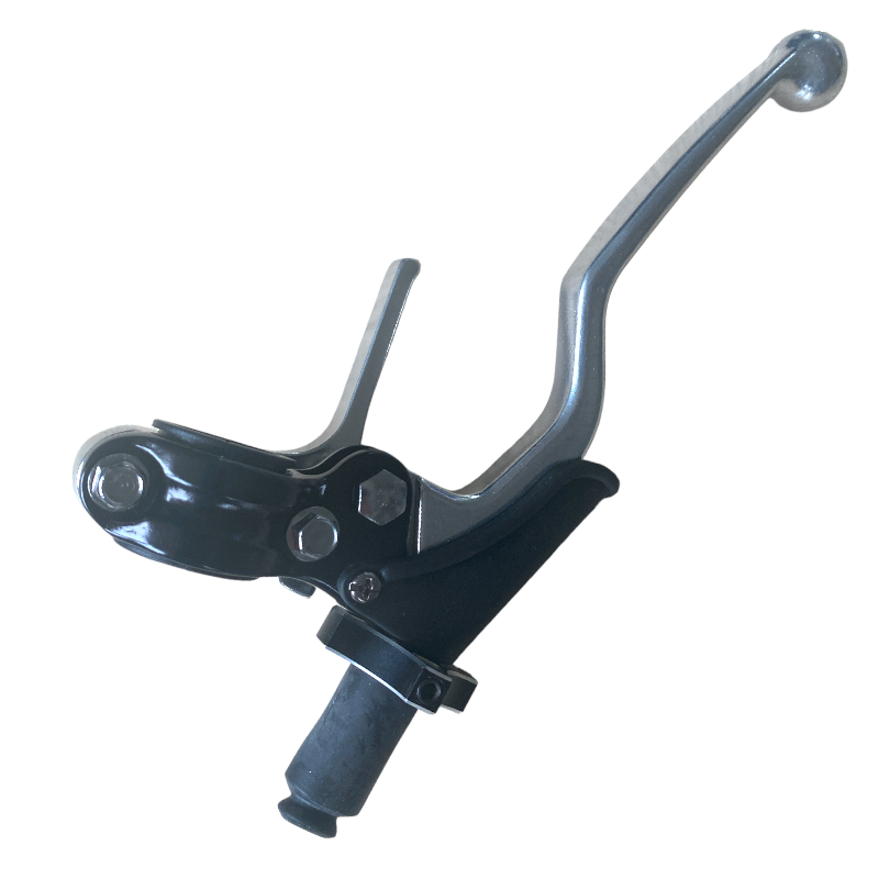 Levier De Décompresseur Domino Pour Moto - Aluminium Noir - Neuf Sous Emballage