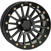 JANTE ITP SEVERE DUTY DOUBLE BEADLOCK : 14X7 / 5+2 / 4X156 FRETTES NOIR