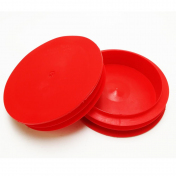 PAIRE DE BOUCHON ROUGE DE JANTES BEADLOCK 8 POUCES