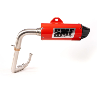 LIGNE D'ECHAPPEMENT HMF PERFORMANCE ROUGE RZR 200
