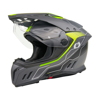 CASQUE ONEAL SIERRA RS ECHO NOIR NEON JAUNE