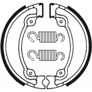 Mâchoires de frein TECNIUM Street/Off-Road organique - BA026