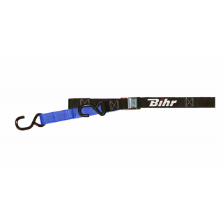 Black/blue BIHR two-tone buckle straps