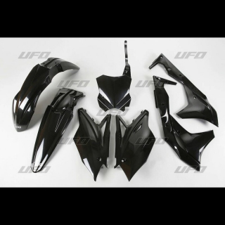 Plastic UFO black kit Kawasaki KX250F