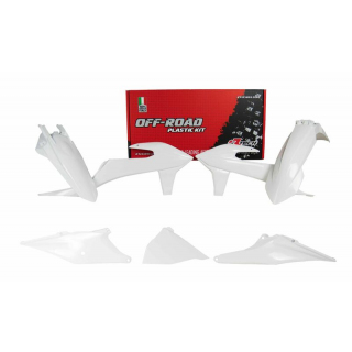 RACETECH white plastic kit KTM EXC