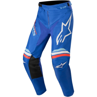 PANTALON ALPINESTARS RACER BRAAP BLEU/BLANC 2020