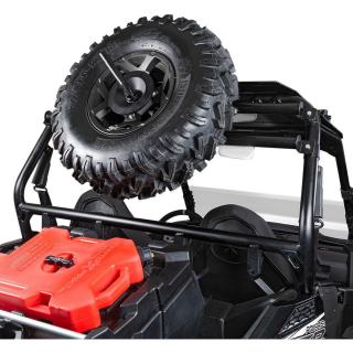 Fixation de roue de secours pour attelage de récepteur