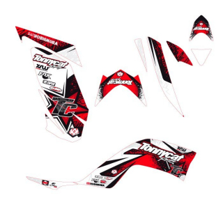 KIT DECO TONNYCAT POWER-X ROUGE : 700 RAPTOR