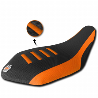 HOUSSE DE SELLE 700 RAPTOR ROUGE ET NOIRE CLASSIC