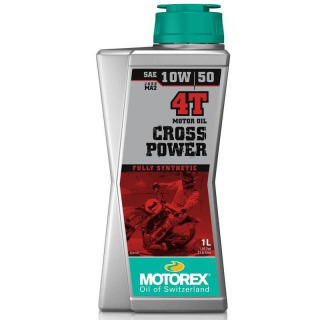 HUILE MOTOREX : 1 Litre CROSS POWER 4 TEMPS 10W50