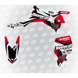 KIT DECO TONNYCAT POWER-X ROUGE : LTR450