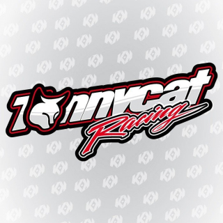 STICKER TONNYCAT NASCAR 8cm
