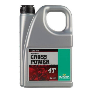 HUILE MOTOREX : 4 Litres CROSS POWER 4 TEMPS 10W50