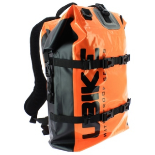 SAC À DOS ÉTANCHE SQUARE BAG orange 25 litres