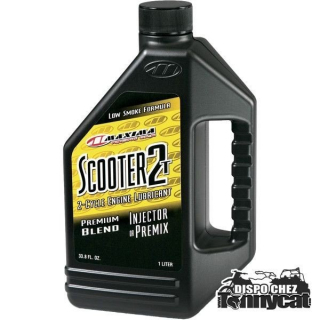 HUILE MOTEUR 2 Temps MAXIMA SCOOTER - 1 Litre