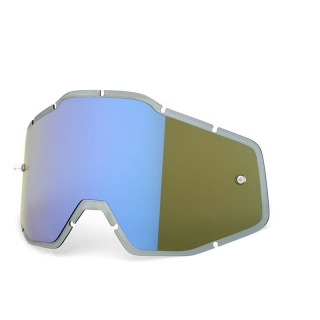 ECRAN 100% CYLINDRICAL SHIELD LENS Silver flash anti-fog