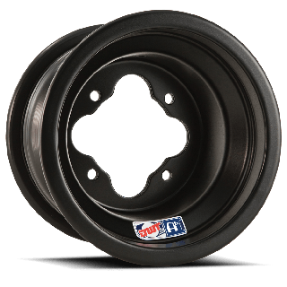 JANTE DOUGLAS A5 BLACK 9X8 / 3+5 / 4X115 noire MATE