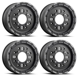 PACK 4 x JANTES QUAD UTILITAIRE/SSV DWT ROK N LOCK 14X7 4+3 4X156
