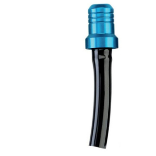 MISE A L'AIR A CLAPET MOOSE ANODISATION BLEUE