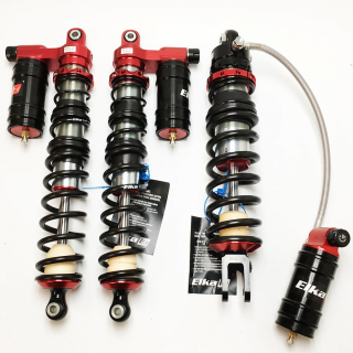 PACK ELKA AVANT ARRIERE LEGACY SERIES POUR SUZUKI LTR450 (TOUTES ANNEES)