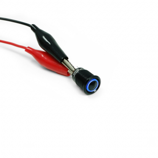 bouton poussoir pour commodo REBELMOTO VOYANT rouge Ø12mm older racer