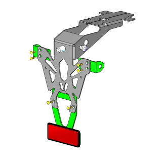 Support de plaque V PARTS - Suzuki