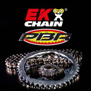 Kit chaîne EK/PBR 420SR 11/51 - couronne standard
