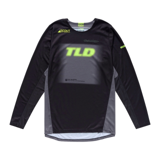 Maillot TROY LEE DESIGNS Scout GP Pro Fade Out - noir