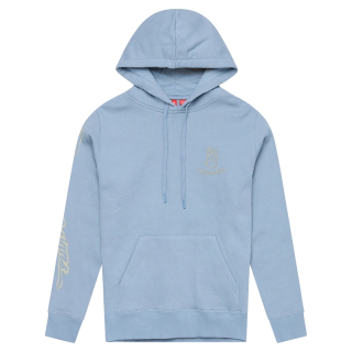 Hoodie femme TROY LEE DESIGNS Peace Out - bleu fumé