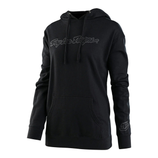 Hoodie femme TROY LEE DESIGNS Signature - noir