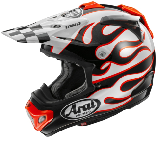 Casque ARAI MX-V EVO - Flame