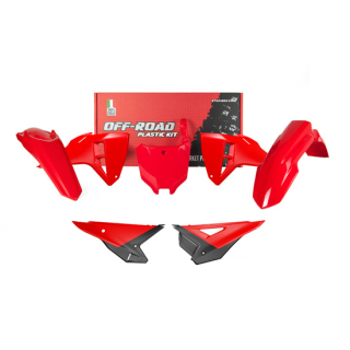 5-piece plastic kit HONDA CRF-R//CRF-RWE RED