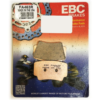 2 PLAQUETTES EBC SERIE R : KTM 450/505/525 ARRIERE