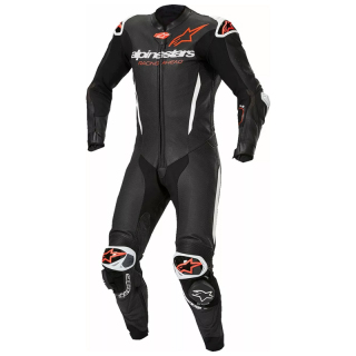 Combinaison en cuir GP-R7 1-PC ALPINESTARS noir / blanc / rouge