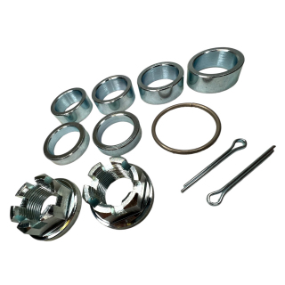 Kit ecrous et entretoises pour arbre de roue Silvertech Yamaha YFZ 450