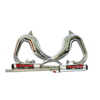 LIGNE ECHAPPEMENT COMPLETE BIG GUN CHROME BANSHEE 350