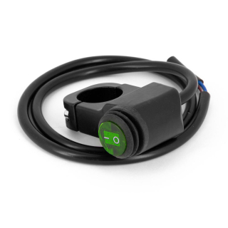 INTERRUPTEUR DE GUIDON ETANCHE ON-OFF / ECLAIRAGE TEMOIN ROUGE KYOTO