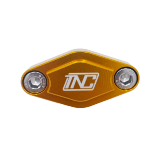 CARTER DE FREIN DE PARKING ALU OR