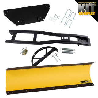 Kit lame à neige pour commander 800 et 1000 lame à neige 168cm Utilisation avec chenilles