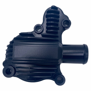Couvercle de pompe à eau noir avec ailettes TNC RACING pour YFZ450-R